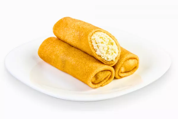 Млинці з солодким сиром